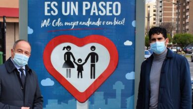 Emilio Sáez y José González, alcalde de Albacete y concejal de movilidad respectivamente