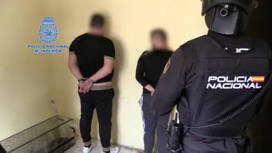 Detenidos por la Policía Nacional en Murcia