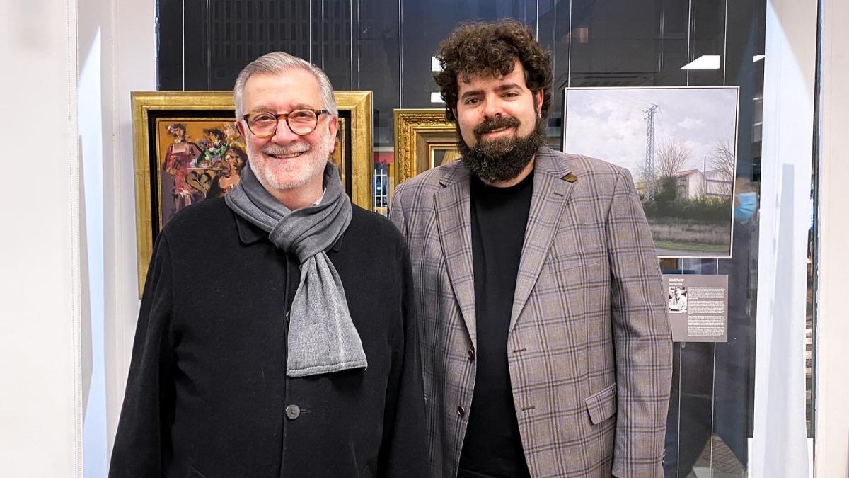 Miguel Cano junto a Pablo Alfaro / Foto: Manu Solana