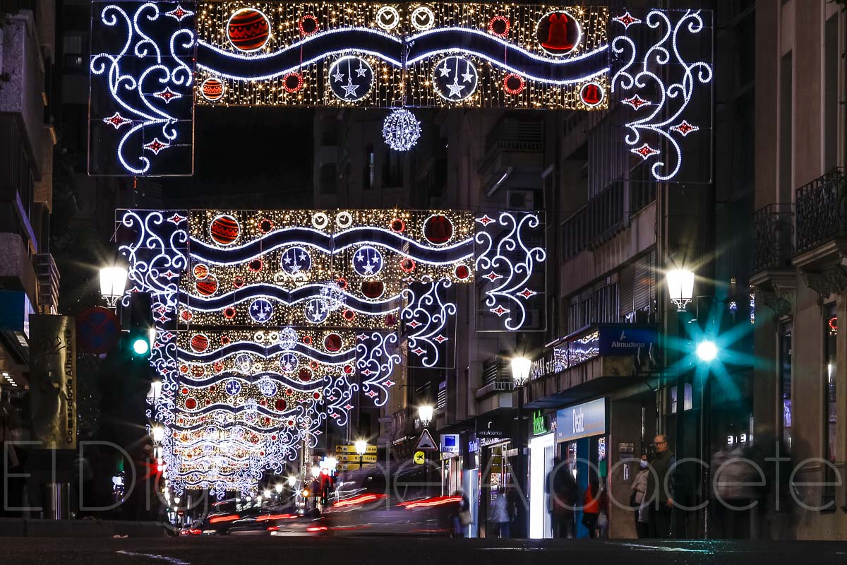 Luces de Navidad en Albacete
