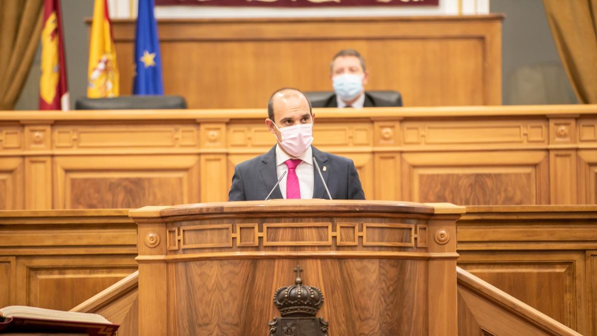 El presidente de las Cortes de C-LM, Pablo Bellido / JCCM