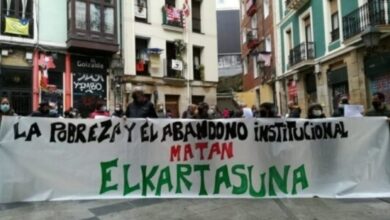 Concentración de Ongi Etorri Errefuxiatuak / Eropa Press
