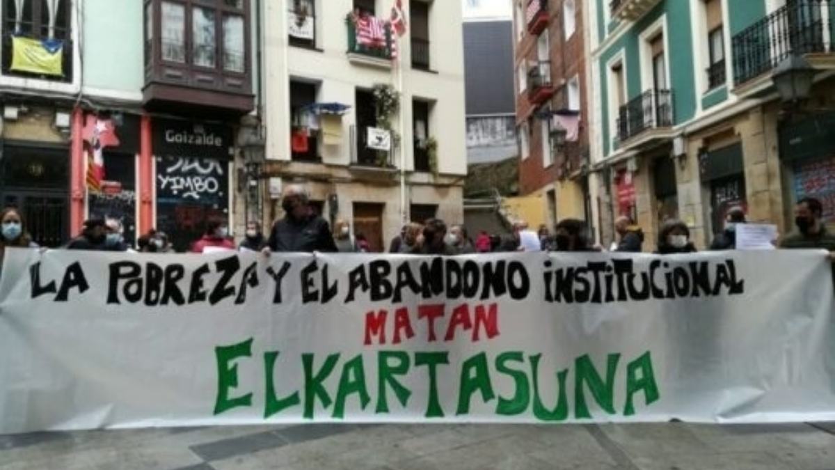 Concentración de Ongi Etorri Errefuxiatuak / Eropa Press