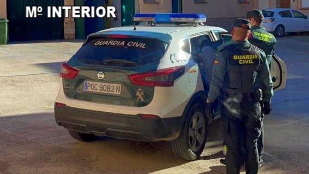 Detenido por la Guardia Civil en Guadalajara