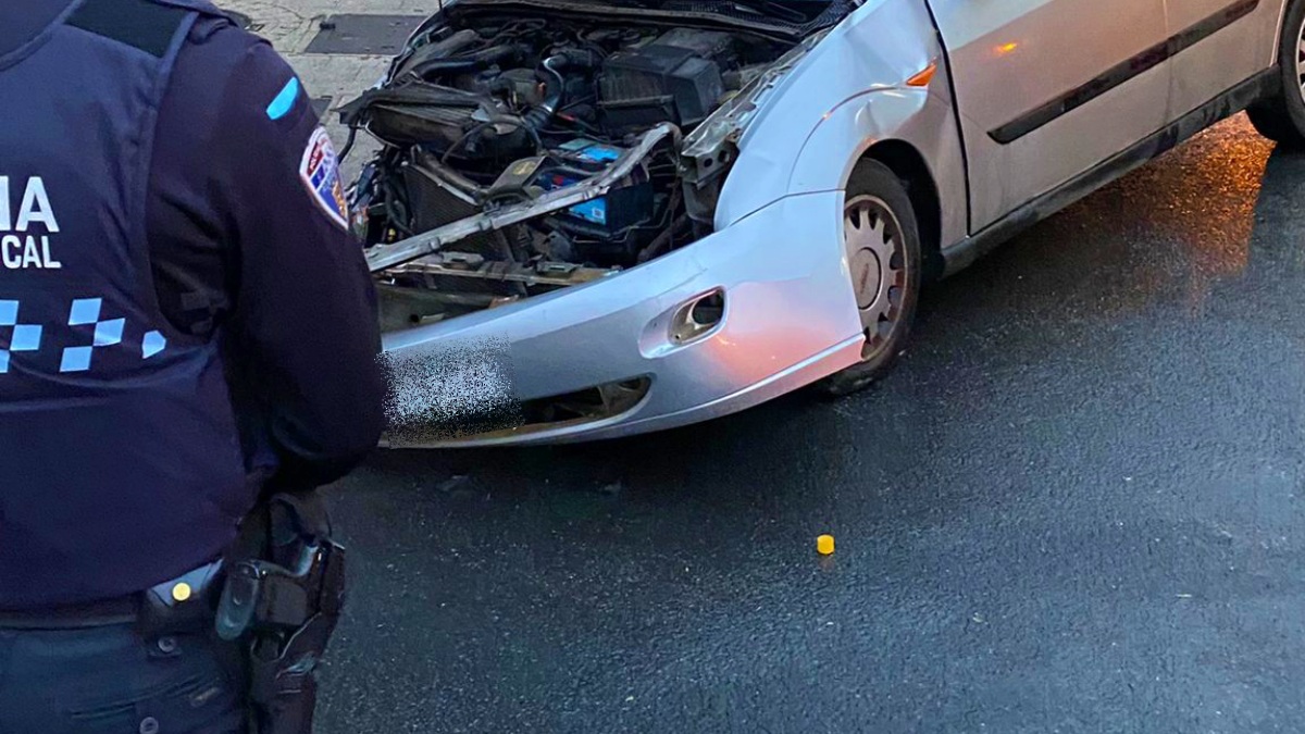 Accidente de tráfico en Albacete - Foto de archivo