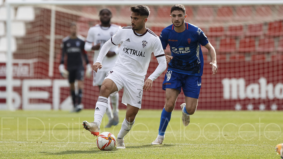 Fran Álvarez, jugador del Albacete