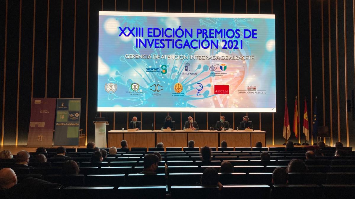 La Gerencia de Atención Integrada de Albacete entrega sus XXIII Premios de Investigación