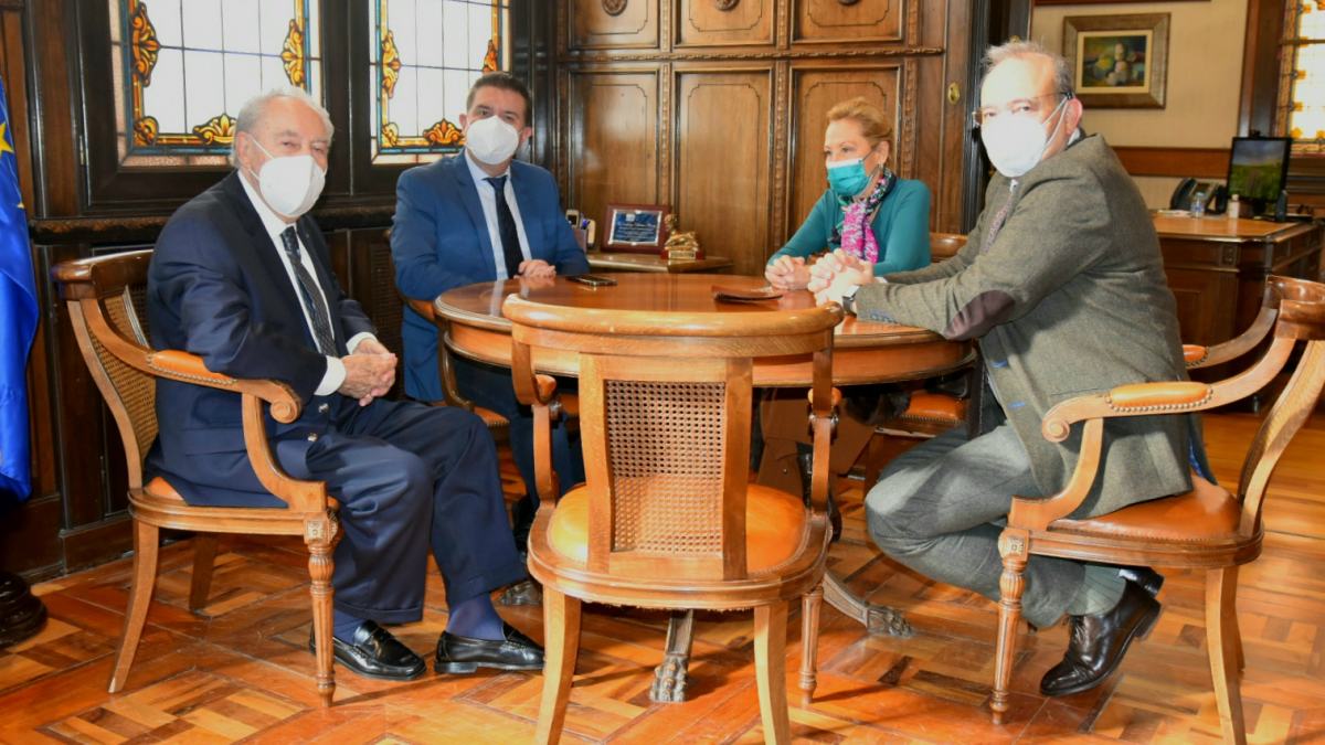 Encuentro con Fundación Campollano en la Diputación de Albacete