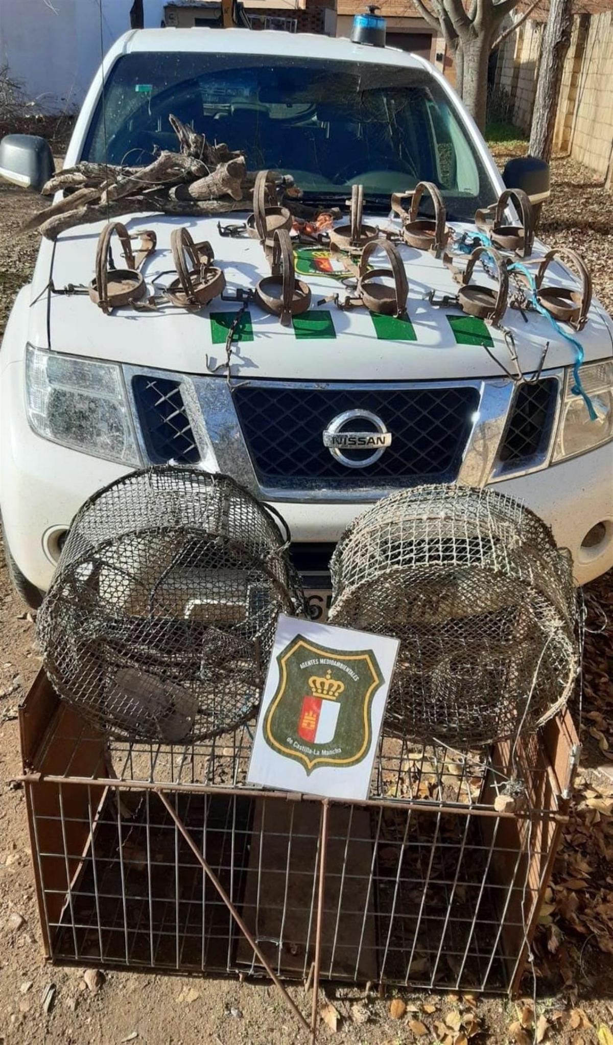 Investigado en Piedrabuena tras encontrar un milano real atrapado en un cepo