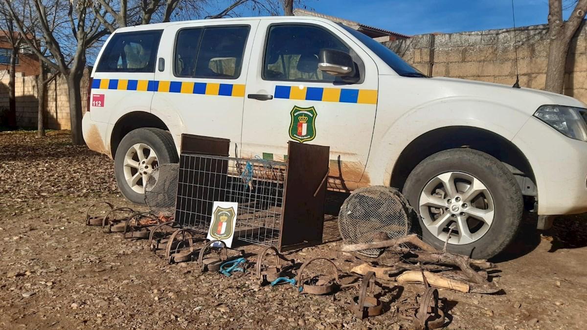 Investigado en Piedrabuena tras encontrar un milano real atrapado en un cepo