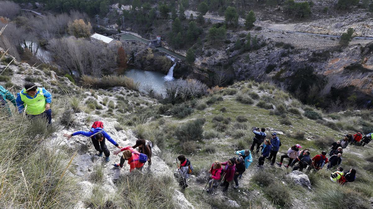 Ruta senderista en Jorquera