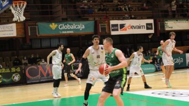 Lance de un partido del Albacete Basket