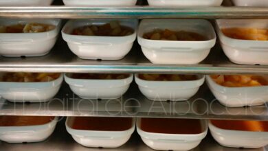 Foto archivo comida Hospital Albacete