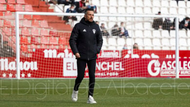El técnico del Albacete Balompié, Rubén de la Barrera / Imagen de archivo