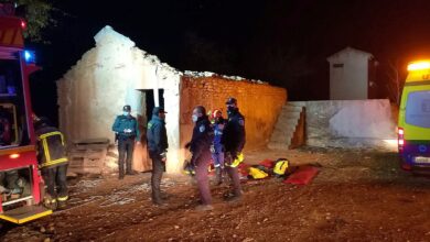 Rescatado con vida tras caerse a un pozo de 30 metros en Argamasilla de Alba