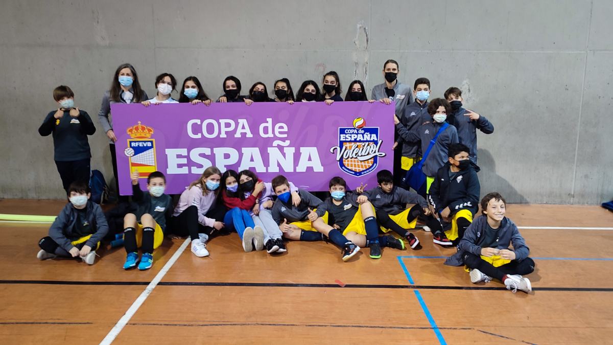 Participación albaceteña en la VIII edición de la Copa de España Infantil y la IV edición de la Copa de España Alevín de Voleibol