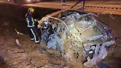 Este brutal accidente lo mandó al Hospital de Albacete