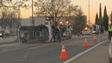 Accidente en el Polígono Campollano de Albacete
