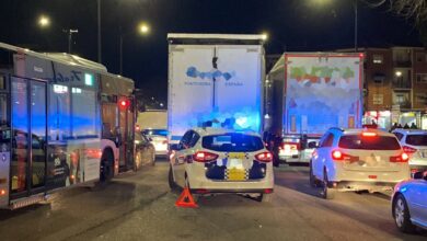 Avería de un camión en Albacete