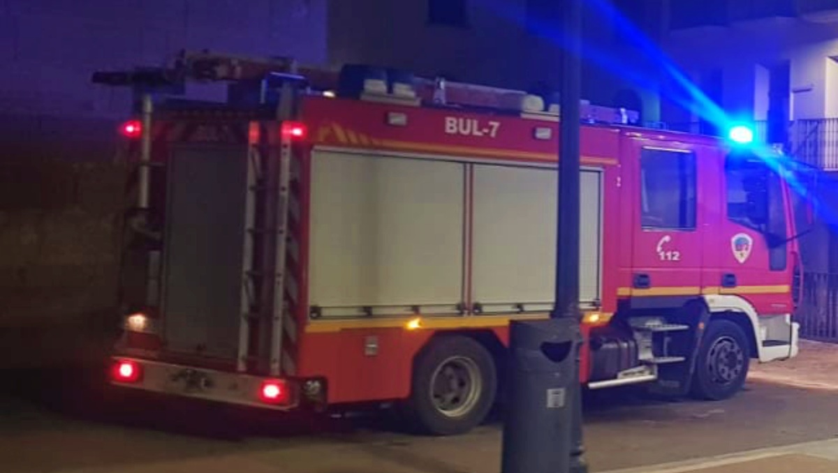 Bomberos del SEPEI ventilaron la vivienda donde ocurrieron los hechos en Alborea