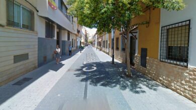 Calle Tejares de Albacete, lugar donde se produjo el atropello
