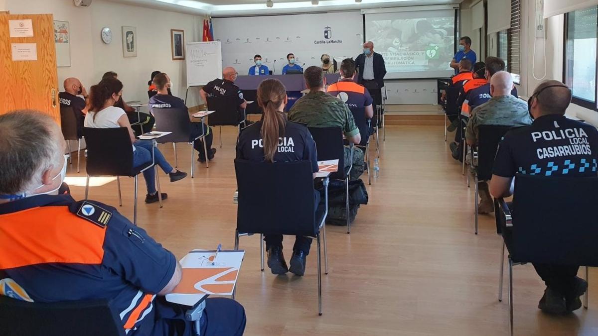 Efectivos del Sistema Nacional de Protección Civil de Castilla-La Mancha / JCCM
