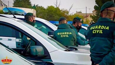 Agentes de la Guardia Civil en una foto de archivo