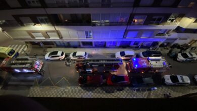 Incendio en Albacete en Nochevieja