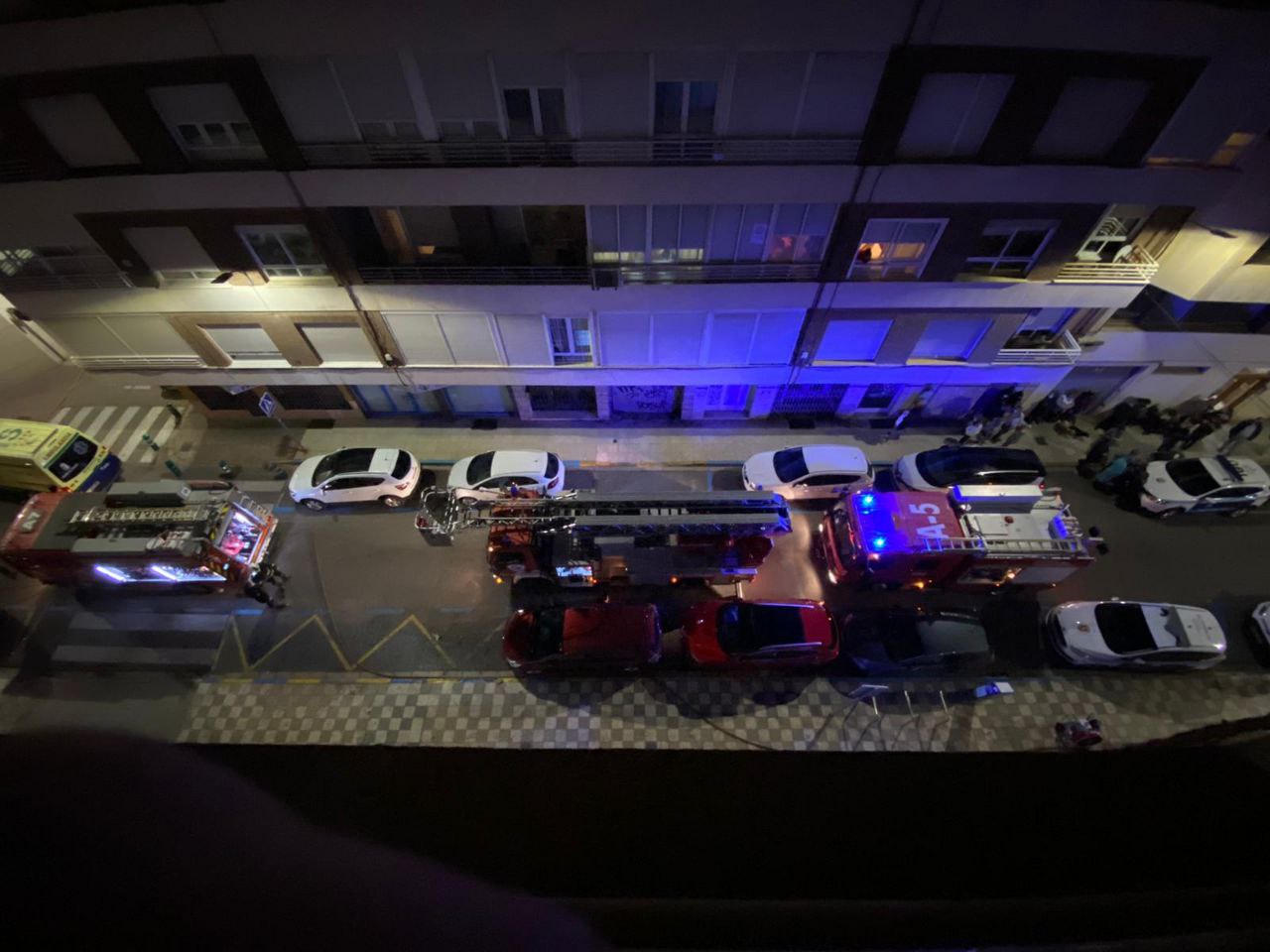 Incendio en Albacete en Nochevieja
