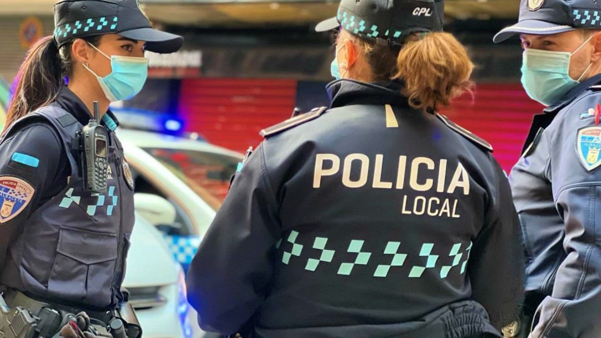 Tres agentes de la Policía Local de Albacete