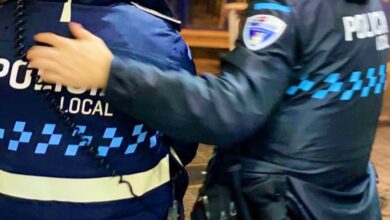 Dos agentes de la Policía Local de Albacete