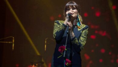 La albaceteña Rozalén durante el concierto celebrado en Illescas por el 20º aniversario de CMM