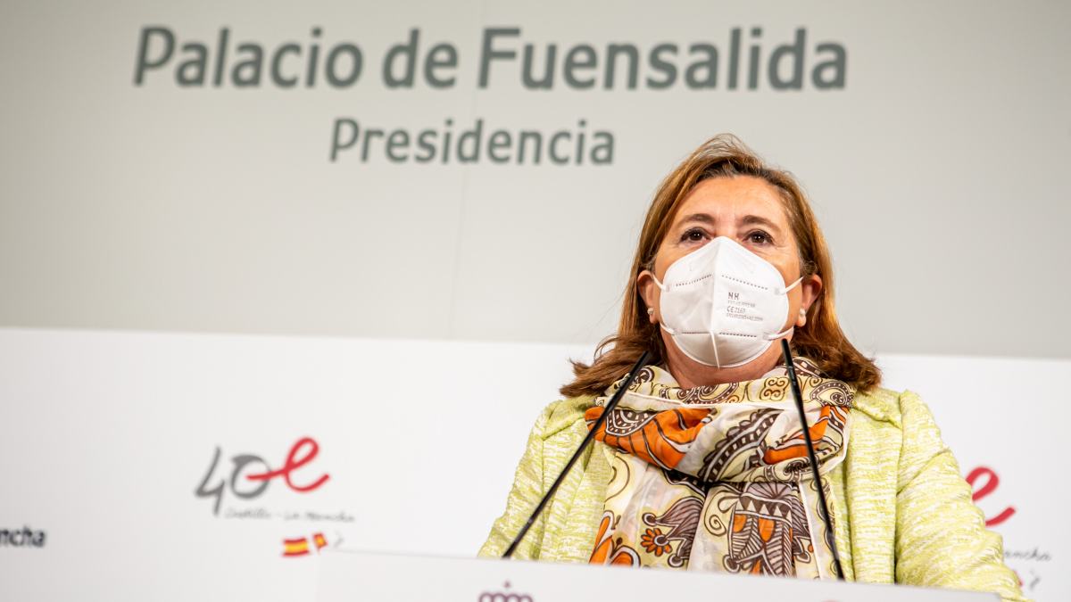 La consejera de Educación, Cultura y Deportes, Rosa Ana Rodríguez