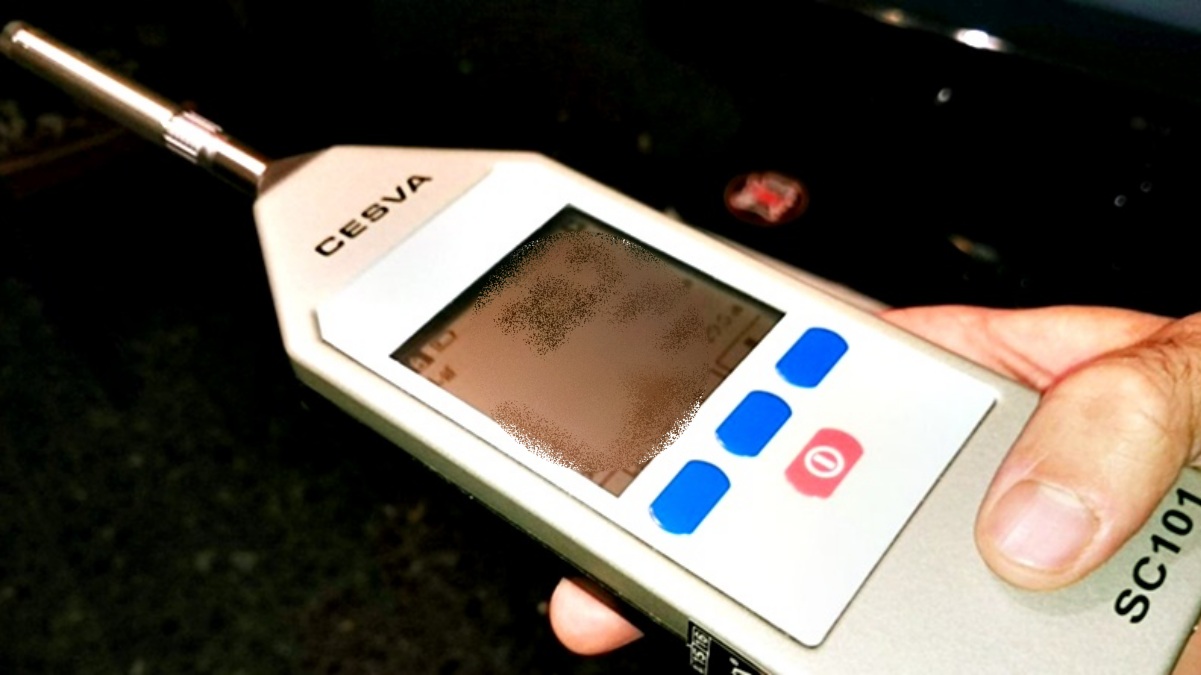 Medidor de decibelios de la Policía Local de Albacete