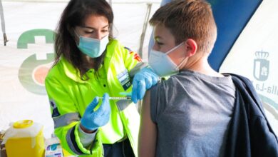 Vacunación niños contra el COVID-19 en Castilla-La Mancha