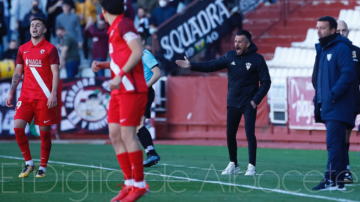 Rubén de la Barrera, entrenador del Albacete