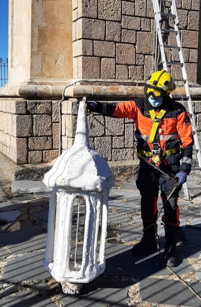 Denuncian actos vandálicos en el monumento del ‘Sagrado Corazón de Jesús’ de Cuenca / Imagen Ayuntamiento Cuenca