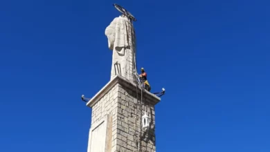 Denuncian actos vandálicos en el monumento del ‘Sagrado Corazón de Jesús’ de Cuenca / Imagen Ayuntamiento Cuenca