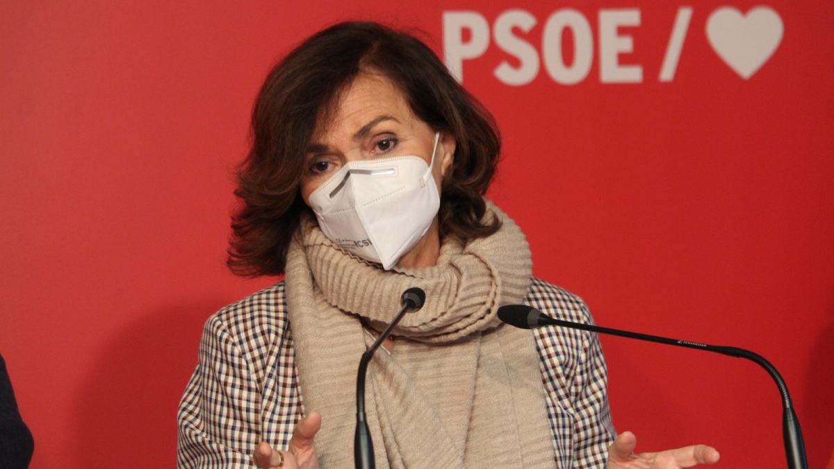 Carmen Calvo en Albacete