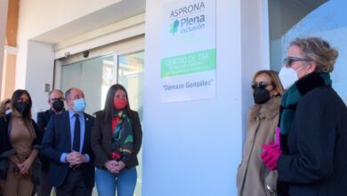 Un momento de la inauguración del Centro de Día 'Dámaso González' en Albacete