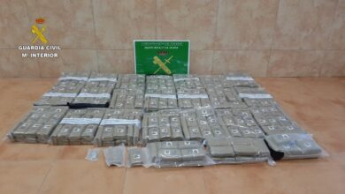 Droga incautada en Castilla-La Mancha