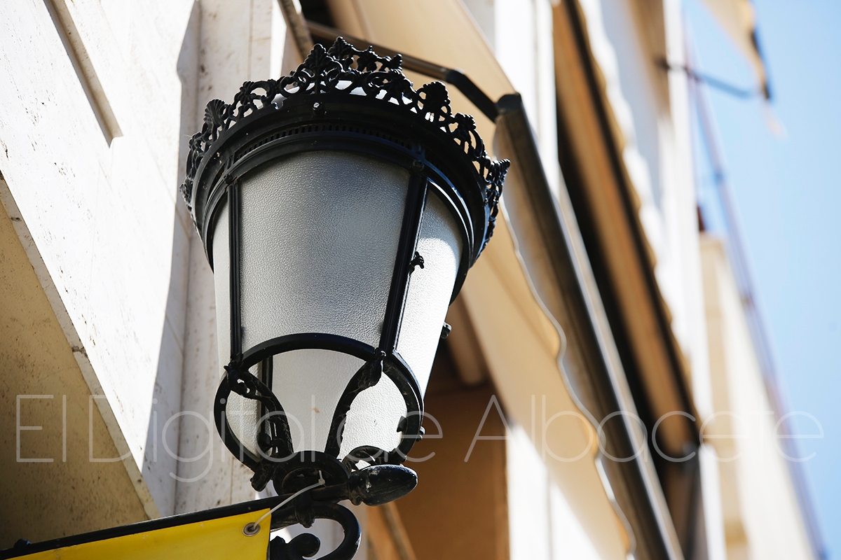 Farola en Albacete / Imagen de archivo