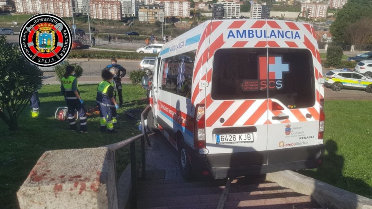 Fallece una mujer de 76 años atropellada por una ambulancia