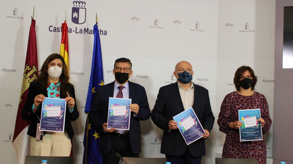 El Proceso de Admisión de alumnado para el curso 2022-2023 en la provincia de Albacete oferta 13.573 plazas