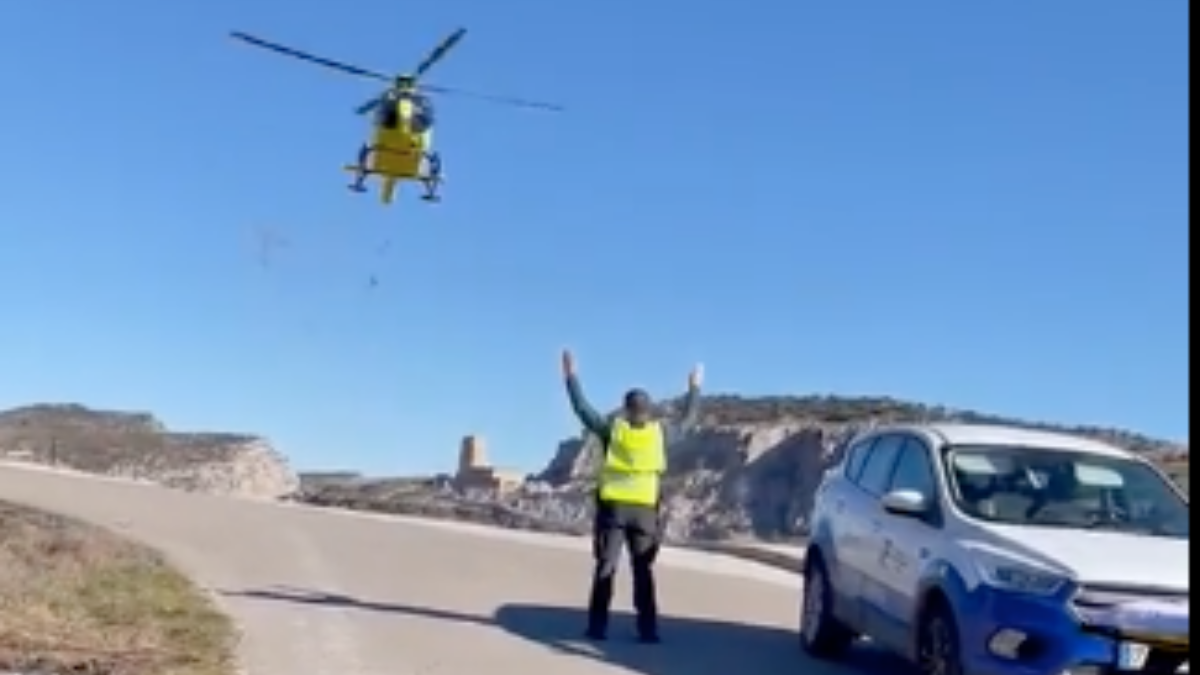 Accidente en la provincia de Albacete / Imagen: Guardia Civil de Albacete