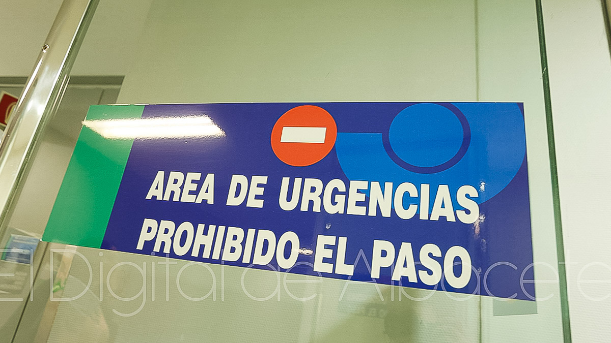 Área de Urgencias del Hospital de Albacete