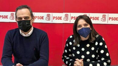 Donelia Roldán y Manuel Serrano, miembros del PSOE de Albacete