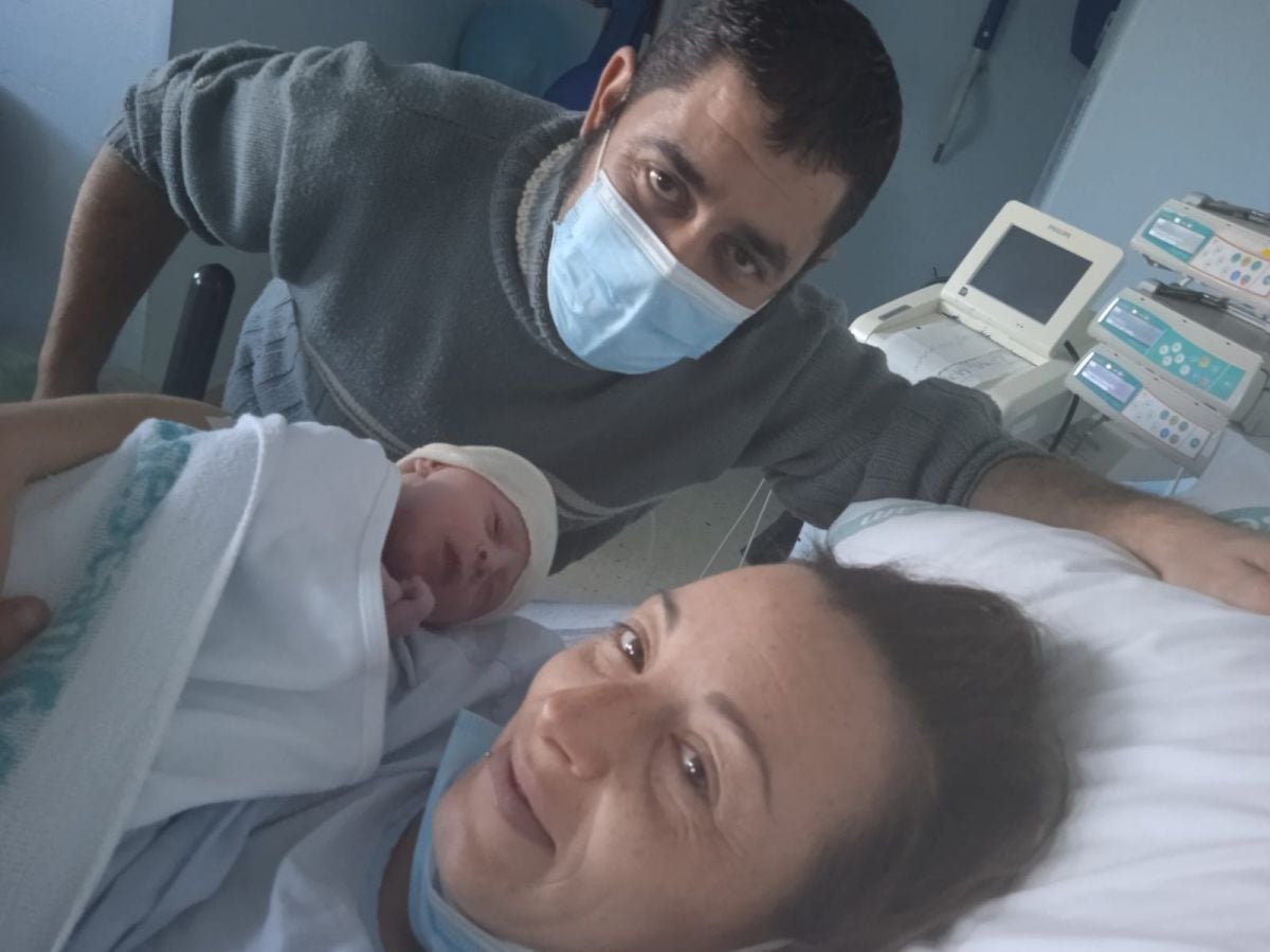 Marina Encarnacao Fernández es la primera conquense que ha nacido en el Hospital Virgen de la Luz