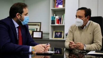 Paco Núñez y Pedro Barato en su reunión en Castilla-La Mancha