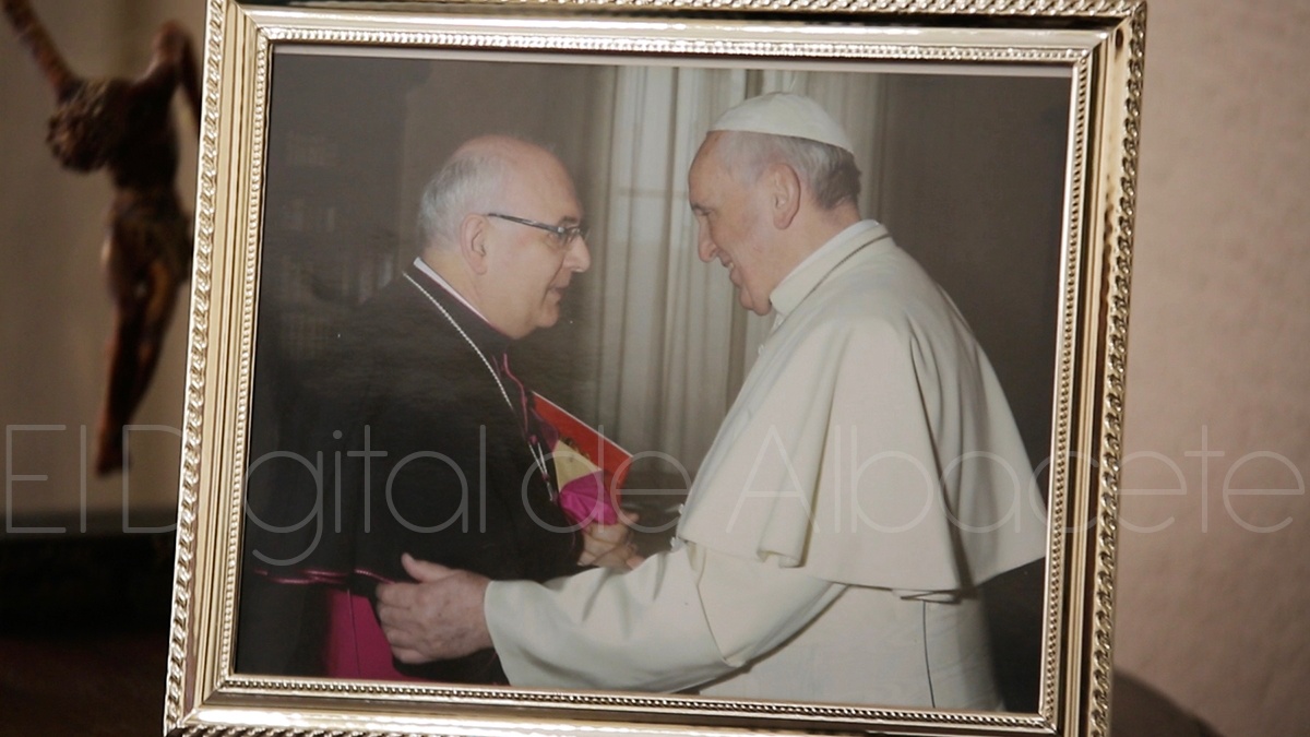 El obispo de Albacete al Papa Francisco / Imagen de archivo